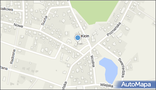 Paczkomat InPost KCI03M, Wodna 7, Kicin 62-004
