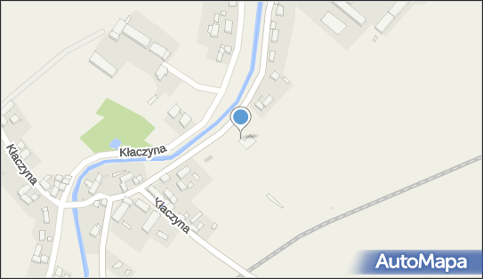 Paczkomat InPost KCZA01BAPP, Kłaczyna 94a, Kłaczyna 58-173