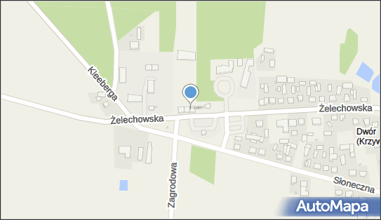 Paczkomat InPost KDA02M, Żelechowska 26, Krzywda 21-470