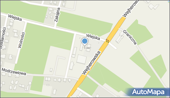 Paczkomat InPost KEB01N, Wiejska 1, Kębłowo 84-242