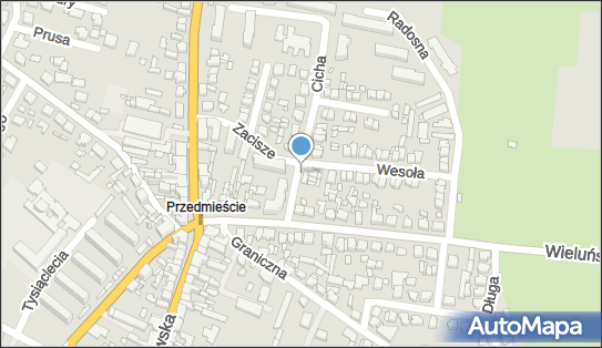 Paczkomat InPost KEP06M, Cicha 2, Kępno 63-600