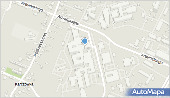 Paczkomat InPost KIE01HP, Artwińskiego 3, Kielce 25-734