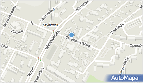 Paczkomat InPost KIE02N, Szydłówek Górny 10, Kielce 25-411