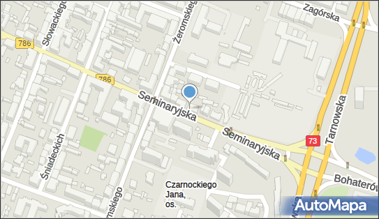 Paczkomat InPost KIE03APP, Seminaryjska 25, Kielce 25-372