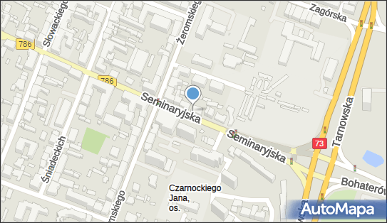 Paczkomat InPost KIE03APP, Seminaryjska 25, Kielce 25-372