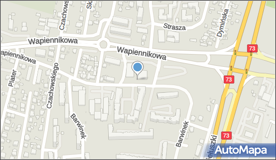 Paczkomat InPost KIE03N, Wapiennikowa 14, Kielce 25-112