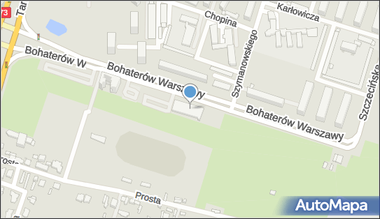 Paczkomat InPost KIE04N, Bohaterów Warszawy 10, Kielce 25-394