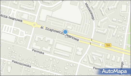 Paczkomat InPost KIE05A, Szajnowicza Iwanowa 17, Kielce 25-636