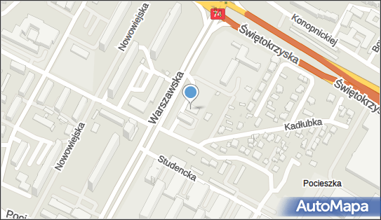 Paczkomat InPost KIE08A, Warszawska 90, Kielce 25-402