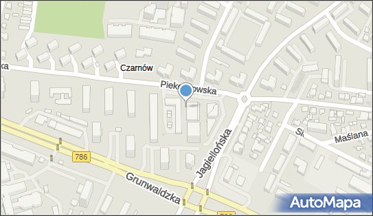 Paczkomat InPost KIE12M, Piekoszowska 37, Kielce 25-723