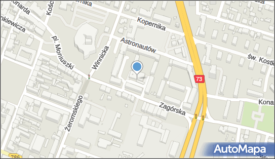 Paczkomat InPost KIE16N, Zagórska 3A, Kielce 25-338