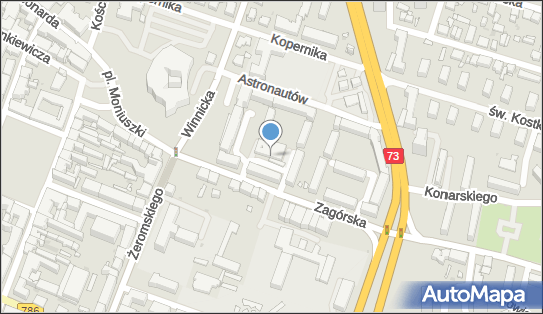 Paczkomat InPost KIE16N, Zagórska 3A, Kielce 25-338