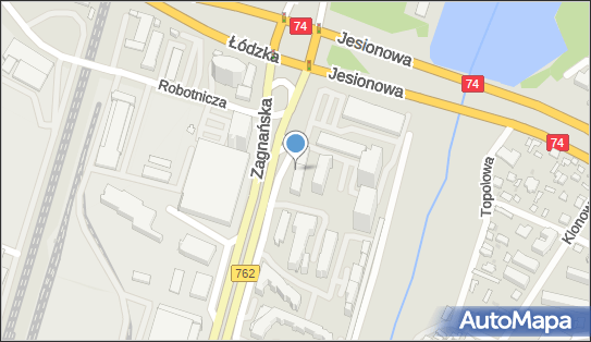 Paczkomat InPost KIE17N, Zagnańska 84A, Kielce 25-563
