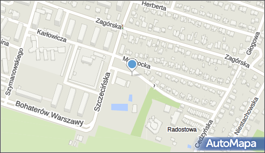 Paczkomat InPost KIE37M, Szczecińska 1, Kielce 25-345