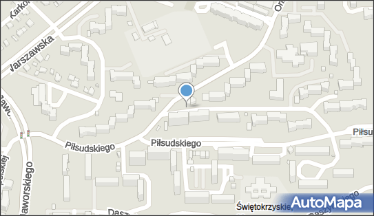 Paczkomat InPost KIE44M, Oś. Na Stoku 71a, Kielce 25-437