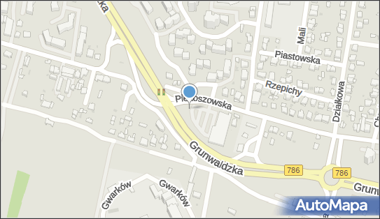 Paczkomat InPost KIE56M, Piekoszowska 85, Kielce 25-632