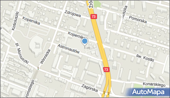Paczkomat InPost KIE67M, Źródłowa 14, Kielce 25-335