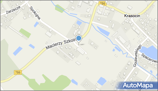 Paczkomat InPost KIN01M, Macierzy Szkolnej 3, Krasocin 29-105