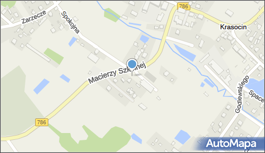 Paczkomat InPost KIN01M, Macierzy Szkolnej 3, Krasocin 29-105