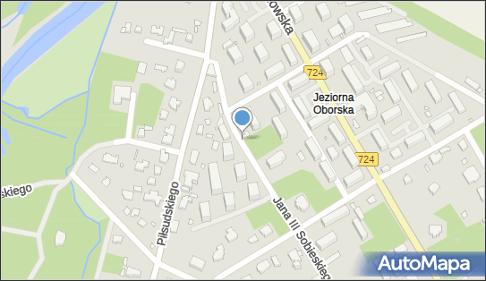 Paczkomat InPost KJN01A, Jana Sobieskiego 5, Konstancin-Jeziorna 05-510