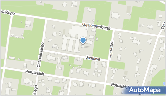 Paczkomat InPost KJN01HP, Gąsiorowskiego 12/14 05-510