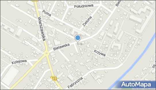 Paczkomat InPost KJN06M, Bielawska 14, Konstancin-Jeziorna 05-520