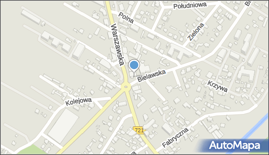 Paczkomat InPost KJN09M, Bielawska 1, Konstancin-Jeziorna 05-510