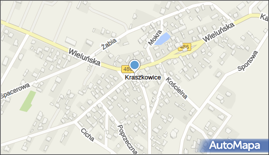 Paczkomat InPost KKC01M, Szeroka 5, Kraszkowice 98-324