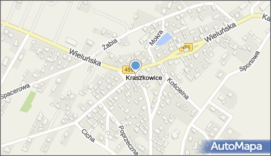 Paczkomat InPost KKC01M, Szeroka 5, Kraszkowice 98-324