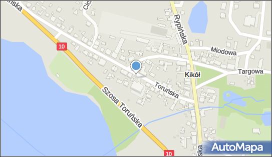 Paczkomat InPost KKL01A, Toruńska 14A, Kikół 87-620