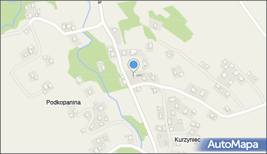 Paczkomat InPost KKLA01BAPP, Kąkolówka 505, Kąkolówka 36-030