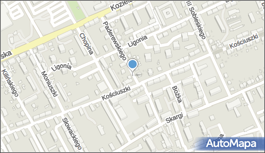 Paczkomat InPost KKZ01APP, Paderewskiego 10, Kędzierzyn-Koźle 47-224
