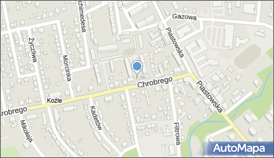 Paczkomat InPost KKZ14M, Chrobrego 12, Kędzierzyn-Koźle 47-200