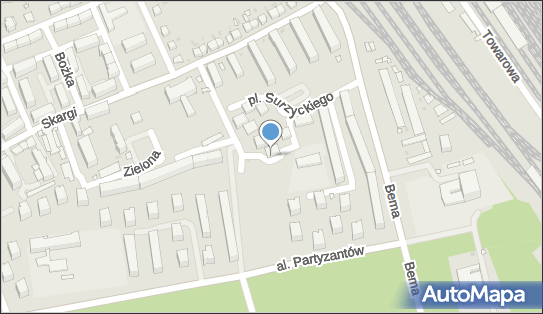 Paczkomat InPost KKZ16M, Surzyckiego 3, Kędzierzyn-Koźle 47-224