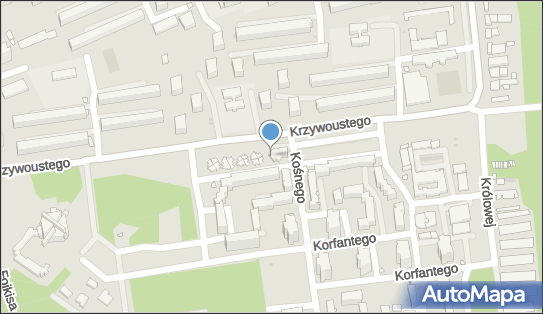 Paczkomat InPost KKZ19M, Bolesława Krzywoustego 24 47-232