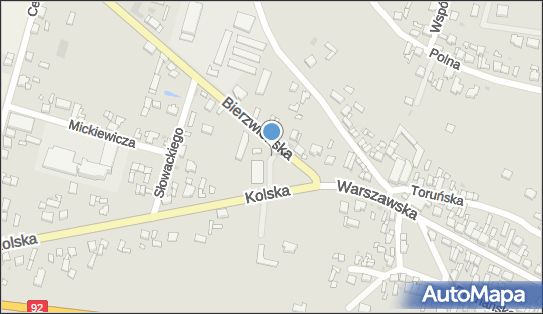 Paczkomat InPost KLD01APP, Kolska 2, Kłodawa 62-650