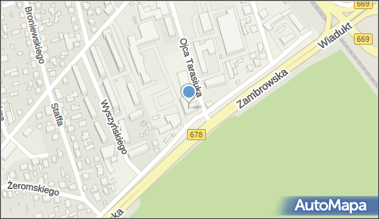 Paczkomat InPost KLE01ML, Zambrowska 18, Kleosin 16-001