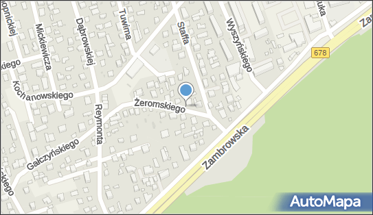 Paczkomat InPost KLE01M, Stefana Żeromskiego 4, Kleosin 16-001