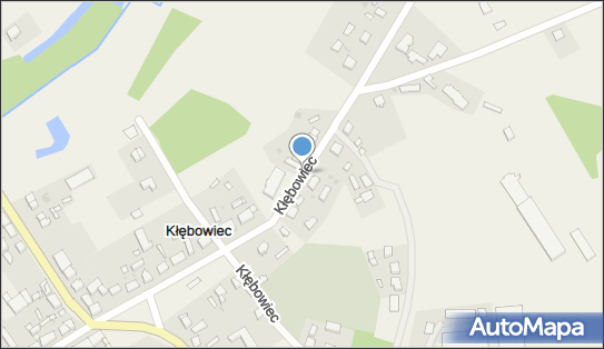Paczkomat InPost KLEB01M, Kłębowiec 50, Kłębowiec 78-600