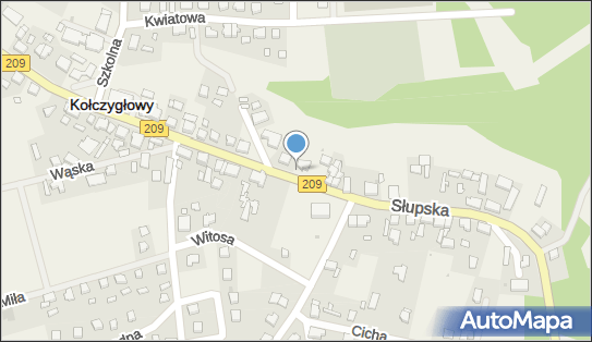 Paczkomat InPost KLL01A, Słupska 22A, Kołczygłowy 77-140