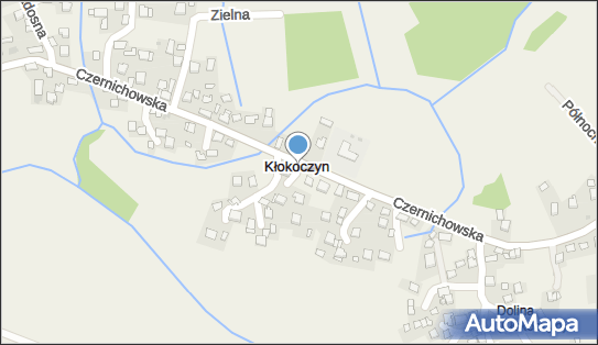 Paczkomat InPost KLQ01M, Czernichowska 35, Kłokoczyn 32-070