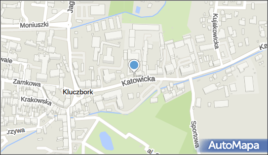 Paczkomat InPost KLU01M, Katowicka 8a, Kluczbork 46-200