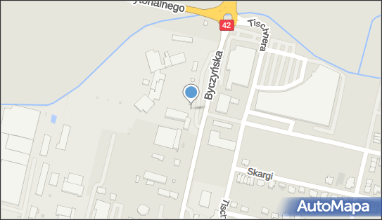 Paczkomat InPost KLU08M, Byczyńska 120, Kluczbork 46-203