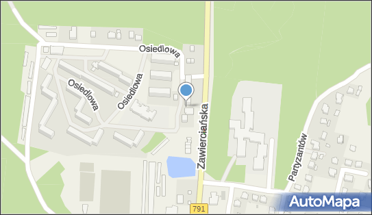 Paczkomat InPost KLZ02M, Sosnowa 16, Klucze 32-310