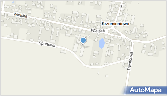 Paczkomat InPost KMI01N, Wiejska 109, Krzemieniewo 64-120