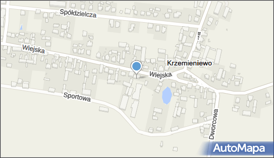 Paczkomat InPost KMI01N, Wiejska 109, Krzemieniewo 64-120