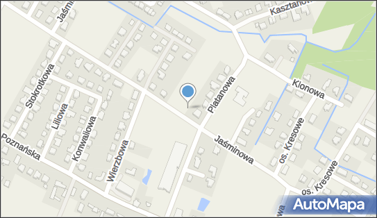 Paczkomat InPost KMN03N, Jaśminowa 18, Kamionki 62-023