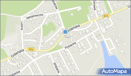 Paczkomat InPost KMO01BAPP, Gdańska 108, Krynica Morska 82-120