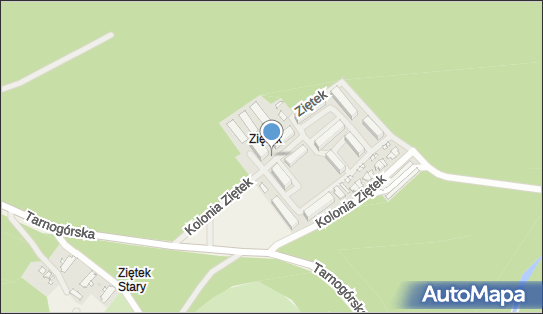 Paczkomat InPost KMY01BAPP, Ziętek 2A, Krupski Młyn 42-693