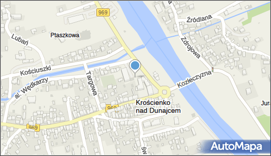 Paczkomat InPost KND01A, Sobieskiego 4, Krościenko nad Dunajcem 34-450